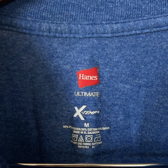 Hanes Ultimate X-temp Plain Tee - Picture 4 of 8